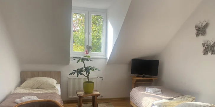 Dovolená ve dvou či s rodinou v penzionu hned u lanovky vč. polopenze