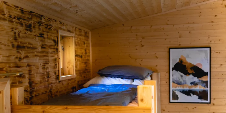 Originální dovolená v Tiny House Ralsko pro 2 až 4 osoby