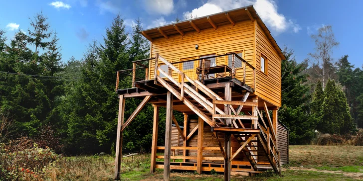 Originální dovolená v Tiny House Ralsko pro 2 až 4 osoby