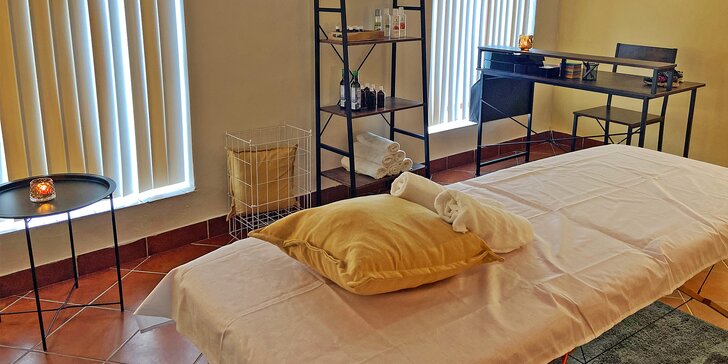 Relaxační a regenerační masáže v centru Prostějova: záda, nohy, šíje i celé tělo, 40-90 min.