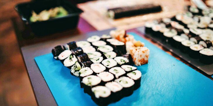 Kurzy přípravy sushi pro děti a rodiče: rodinný kurz s mistrem sushi Lukášem Neckářem
