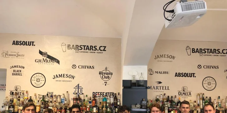 Jednodenní barmanský minikurz nebo 3denní kurz Flair Bartending