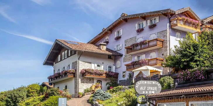 Aktivní dovolená v italském Trentinu: hotel s výhledem na hory, ráj cyklistiky i pěší turistiky