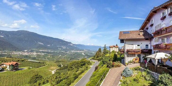 Aktivní dovolená v italském Trentinu: hotel s výhledem na hory, ráj cyklistiky i pěší turistiky