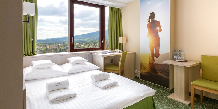 Szklarska Poręba: hotel s polopenzí a výhledem na hory, wellness a spousta aktivit v ceně