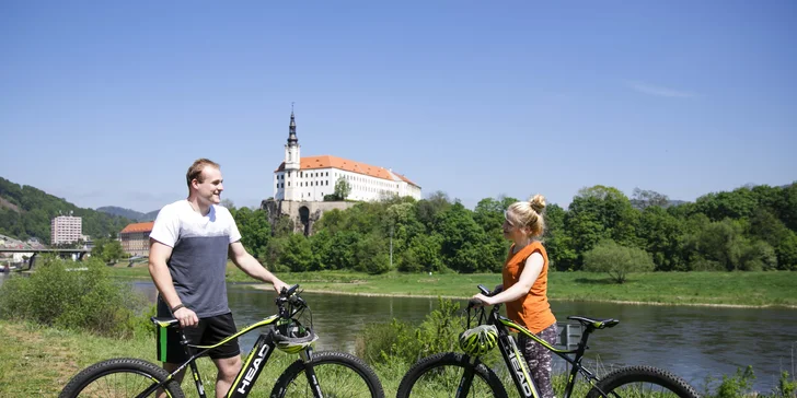 Pobyt v kempu v Děčíně s jídlem i dvoudenním ferratovým kurzem