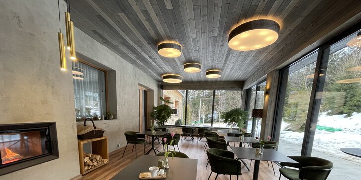 Dovolená v Beskydech: luxusní designový garden hotel s vynikající kuchyní, wellness i přírodním koupáním