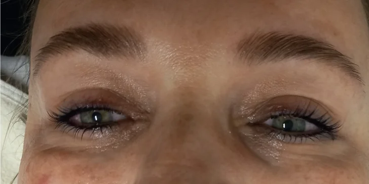 Lash lifting s výživou řas, laminace obočí nebo úprava a barvení