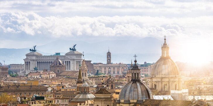 Řím, Florencie, Pompeje: 4denní letecký zájezd, 3* hotel se snídaní, cesty rychlovlakem i průvodce