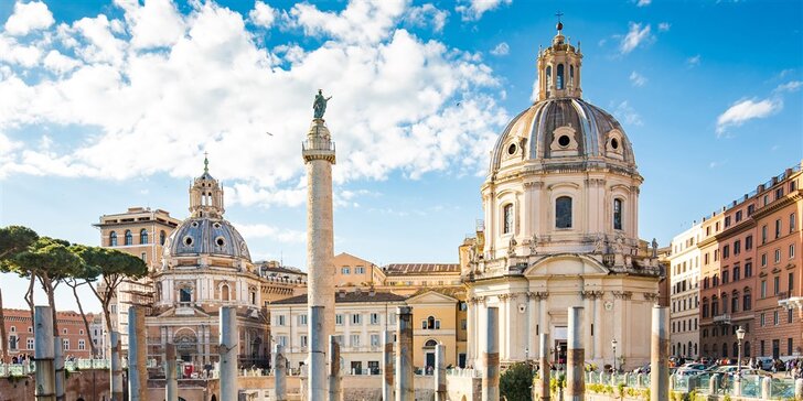 Řím, Florencie, Pompeje: 4denní letecký zájezd, 3* hotel se snídaní, cesty rychlovlakem i průvodce