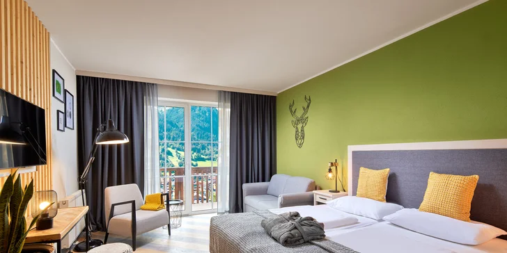 Pobyt ve 4* hotelu v rakouském Kaprunu: polopenze, wellness, vnitřní bazén a lyžování