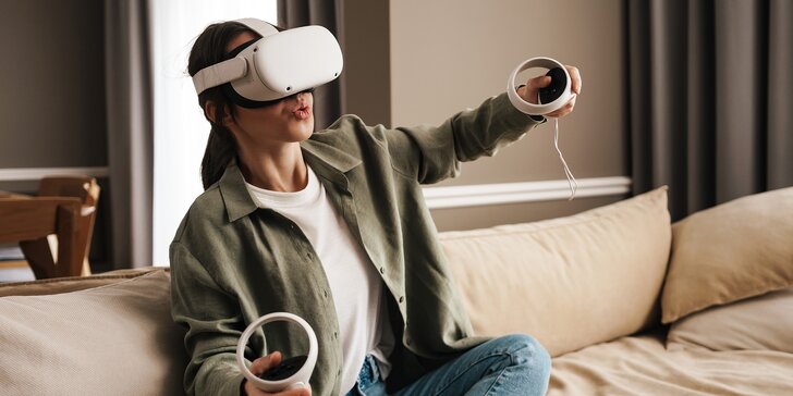 Zapůjčení virtuální reality s dopravou po Brně zdarma: 10 her i brýle Oculus Quest 2