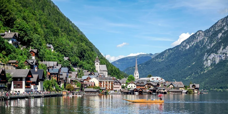 Zájezd do Dachsteinu, Hallstattu a Gosau: doprava, ubytování se snídaní i přeprava kola