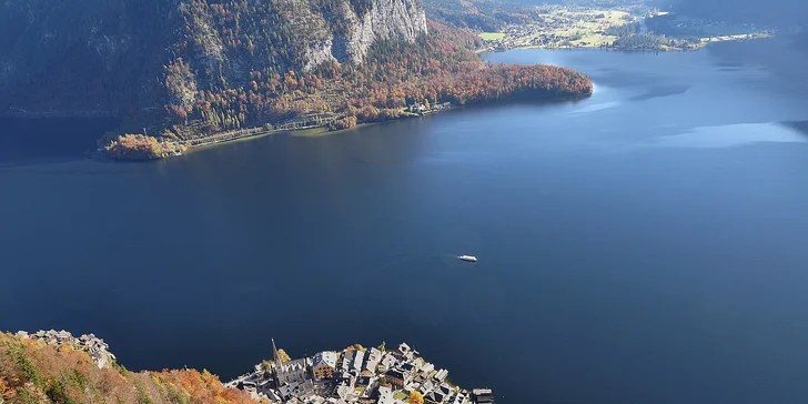 Zájezd do Dachsteinu, Hallstattu a Gosau: doprava, ubytování se snídaní i přeprava kola