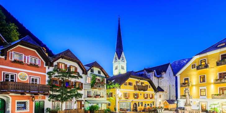 Zájezd do Dachsteinu, Hallstattu a Gosau: doprava, ubytování se snídaní i přeprava kola