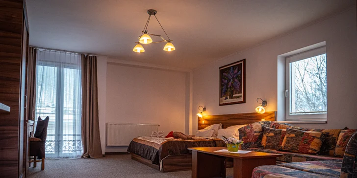 Relaxační pobyt v Trenčianských Teplicích: snídaně či polopenze i vstup do wellness