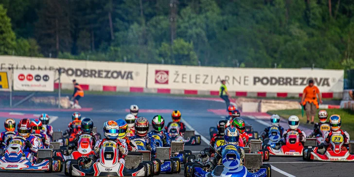 3 hodiny na mezinárodním motokárovém okruhu Steel Ring, instruktor i vybavení