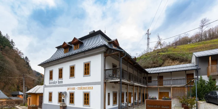 Dovolená ve Štiavnici se stravou i wellness