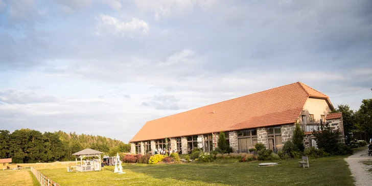 Tříchodové menu se pstruhem na másle s farmářskými hranolky