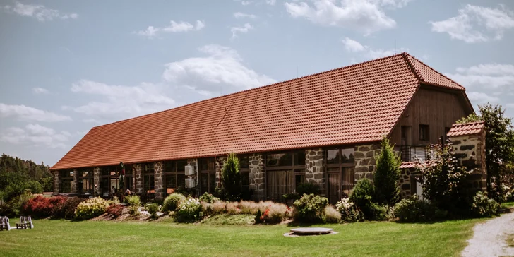 Tříchodové menu se pstruhem na másle s farmářskými hranolky