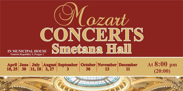 Vstupenka na koncert The best of Mozart with opera & ballet