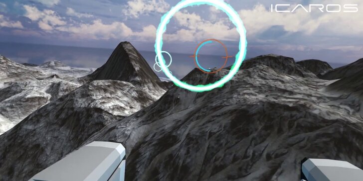 Hry i relaxace: 15, 30 nebo 60 minut ve VR nebo na simulátorech Icaros Flight a Icaros Cloud