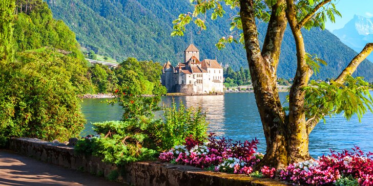 Výlet do Švýcarska: Ženevské jezero i města Montreux, Vevey a Lausanne