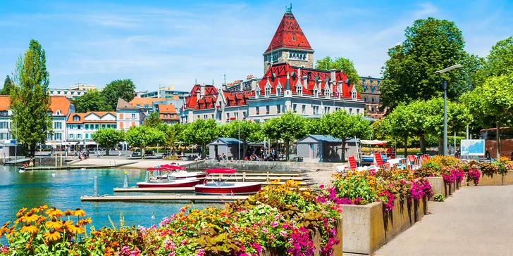 Výlet do Švýcarska: Ženevské jezero i města Montreux, Vevey a Lausanne