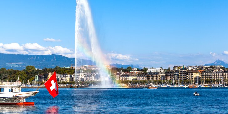 Výlet do Švýcarska: Ženevské jezero i města Montreux, Vevey a Lausanne