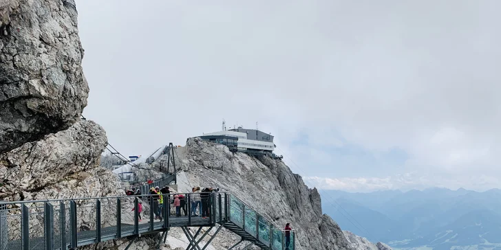 Adrenalin na Dachsteinu: Nebeská stezka a Ledový palác, doprava tam i zpět, odjezd z Moravy