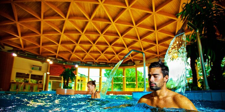 Relax v maďarském Bükfürdő: 4* hotel s polopenzí či all inclusive, neomezeným wellness i vstupy do lázní