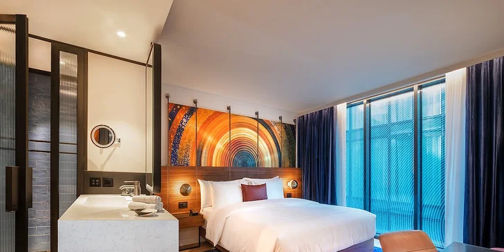 Špičkový pobyt se snídaní v centru Budapešti: hotel se střešním barem a výhledem na město