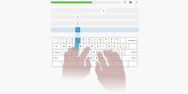 Přestaňte datlovat: online kurz psaní všemi deseti pro 1 osobu