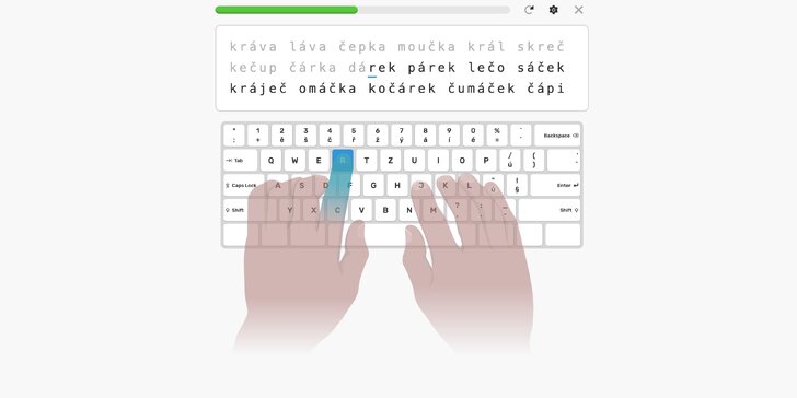 Přestaňte datlovat: online kurz psaní všemi deseti pro 1 osobu
