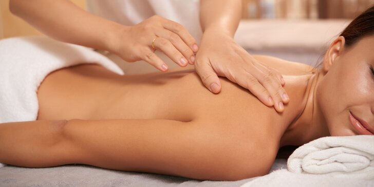 Hodinová masáž na míru: relaxační či proti bolesti i s možností infrasauny