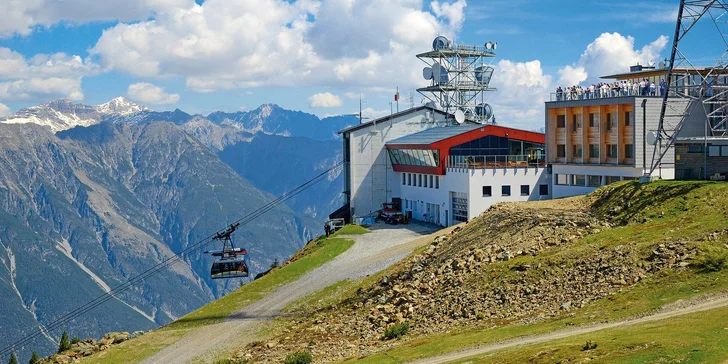 Dovolená na vrcholu ledovce Venet: horský hotel s polopenzí, túry i cyklistika