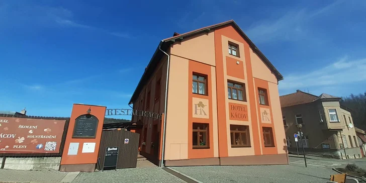 Pobyt v Posázaví: snídaně či polopenze, tradiční česká kuchyne i sportovní vyžití