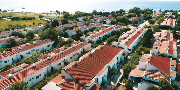 Dovolená v apartmánu na chorvatském ostrově Pag: ubytování 400 m od pláže