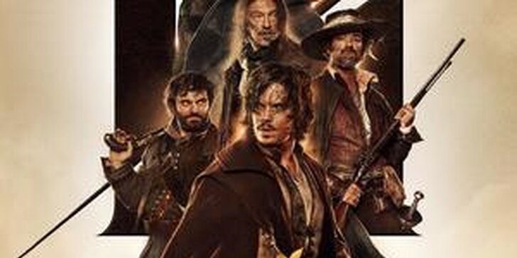 Vstupenka do kina na film Tři mušketýři: D'Artagnan v Lucerně Brno