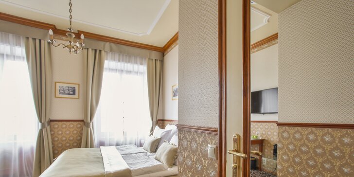 Romantický pobyt v hotelu Chateau St. Havel****: zámecké snídaně, 4chodová večeře, wellness i šampaňské