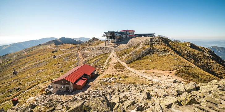 Užijte si Nízké Tatry: rodinná dovolená s polopenzí přímo pod Chopkem