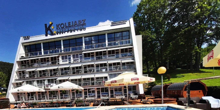 Hotel obklopený horami a lesy: dovolená s polopenzí, neomezeným wellness i spa