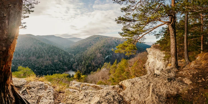 Aktivní pobyt v penzionu ve Slovenském ráji: polopenze, venkovní wellness i sleva do pizzerie