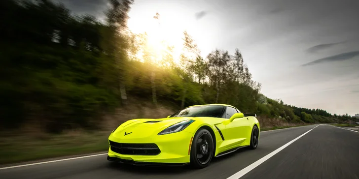 Supersport Chevrolet Corvette C7: spolujízda i řízení až na 40 min.