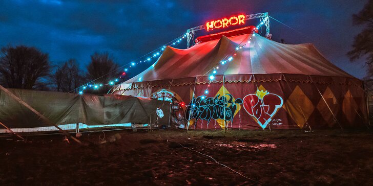 Ohana Horor Cirkus v Šumperku : 120 min. extrémní zábavy při nové hororové show The Future