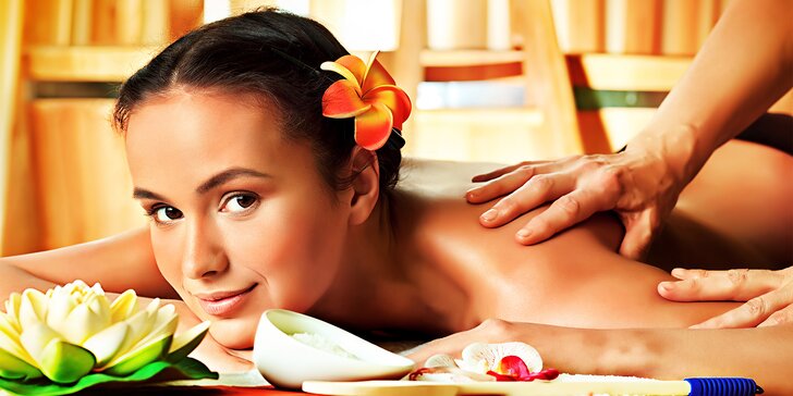 Aktivujte svou energii: 90minutová celotělová havajská masáž Lomi Lomi