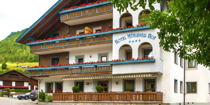 Příjemný hotel v italských Alpách: polopenze, 7 dní neomezený wellness a mnoho aktivit pro děti i dospělé