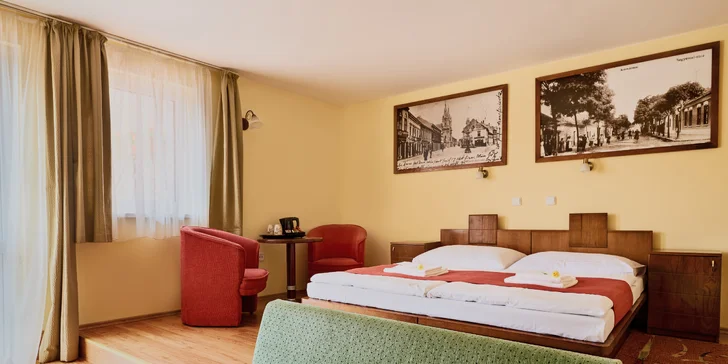 Hotel Banderium*** v Komárně: 50% slevy na vstupy do lázní a příjemné ubytování s polopenzí