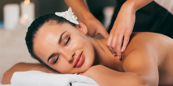 Relaxační masáž zad i celého těla, masáž s andělským olejem a krystaly i proti migréně