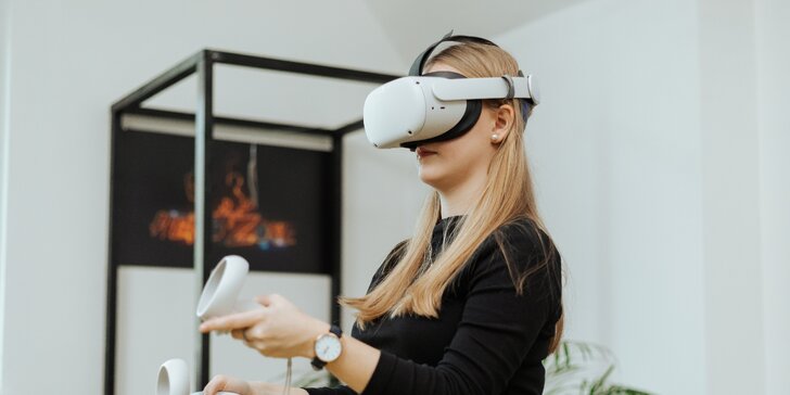 Virtuální realita: 30 nebo 60 minut nejrůznějších her pro 1 až 4 hráče